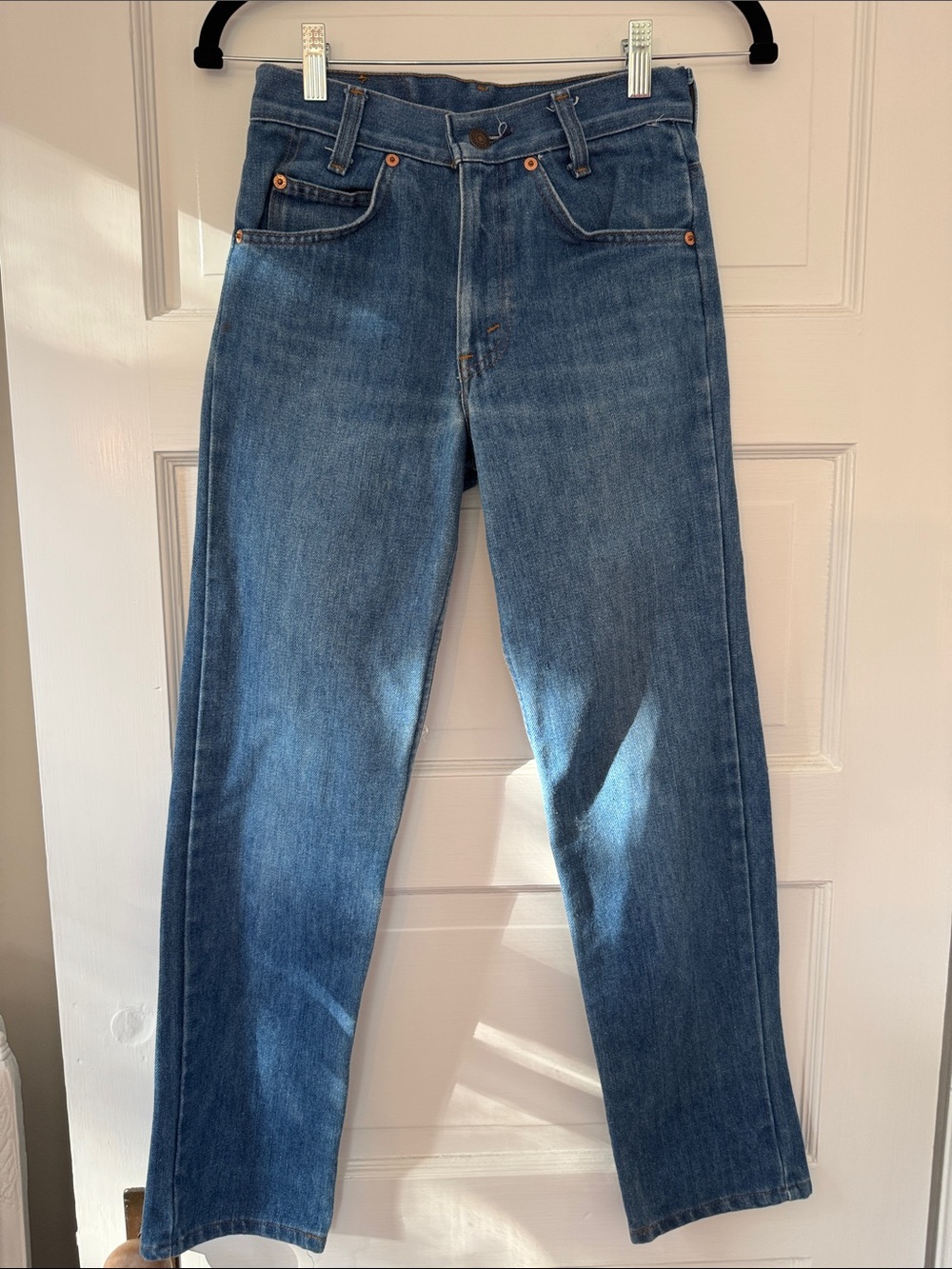 Vintage orange tab Levi's Straight-Leg Jeans